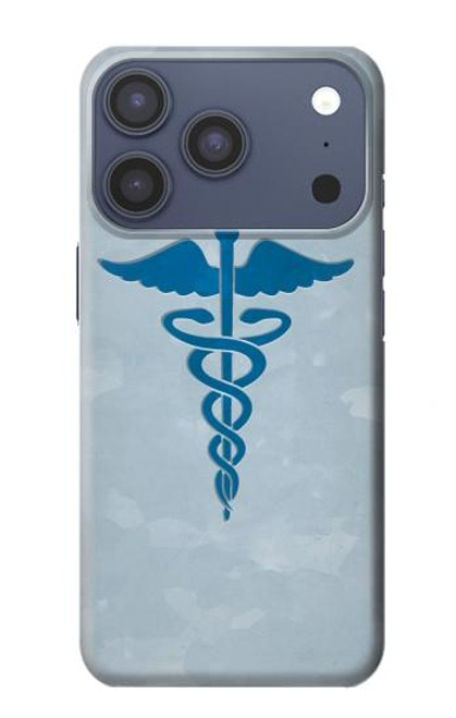 S2815 カドゥケウスの杖 医療シンボル Medical Symbol iPhone 17 Pro バックケース、フリップケース・カバー