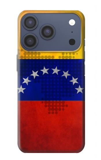 S2974 ベネズエラサッカー Venezuela Football Soccer Map Flag iPhone 17 Pro, 18 Pro バックケース、フリップケース・カバー