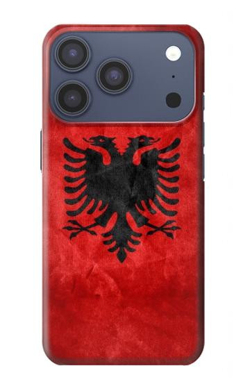 S2982 アルバニアサッカー Albania Football Soccer Red Flag iPhone 17 Pro バックケース、フリップケース・カバー