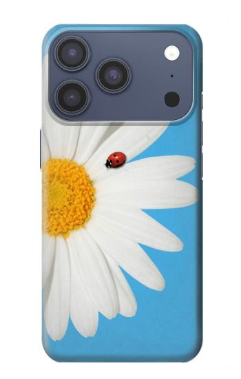 S3043 ビンテージ デイジー 天道虫 Vintage Daisy Ladybug iPhone 17 Pro, 18 Pro バックケース、フリップケース・カバー