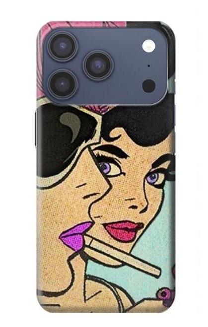 S3171 女の子のポップアート Girls Pop Art iPhone 17 Pro バックケース、フリップケース・カバー