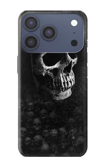S3333 デス・スカル・死神 Death Skull Grim Reaper iPhone 17 Pro, 18 Pro バックケース、フリップケース・カバー