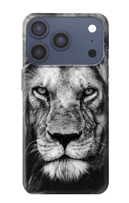 S3372 ライオンの顔 Lion Face iPhone 17 Pro バックケース、フリップケース・カバー