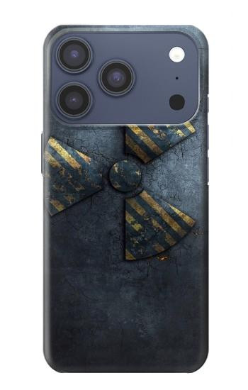 S3438 放射性 Danger Radioactive iPhone 17 Pro, 18 Pro バックケース、フリップケース・カバー