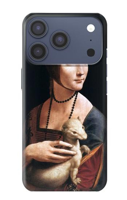 S3471 エルミン・レオナルド・ダ・ヴィンチ Lady Ermine Leonardo da Vinci iPhone 17 Pro バックケース、フリップケース・カバー