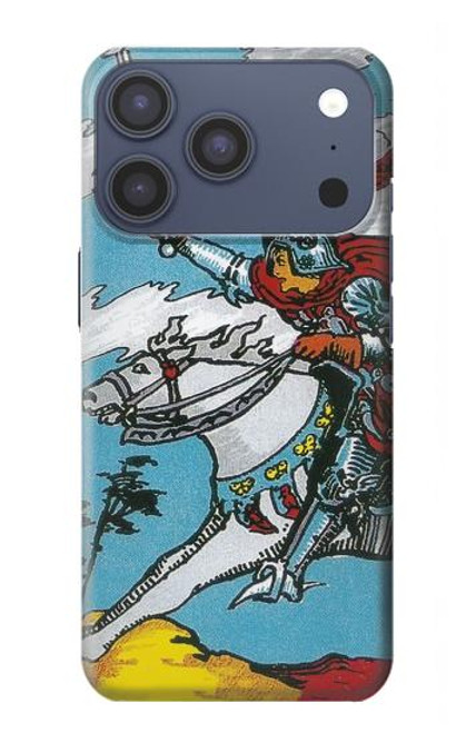 S3731 タロットカード剣の騎士 Tarot Card Knight of Swords iPhone 17 Pro バックケース、フリップケース・カバー