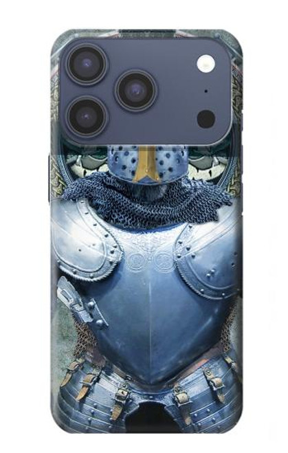 S3864 中世テンプル騎士団重鎧騎士 Medieval Templar Heavy Armor Knight iPhone 17 Pro バックケース、フリップケース・カバー