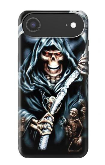 S0295 死神 Grim Reaper iPhone Air バックケース、フリップケース・カバー