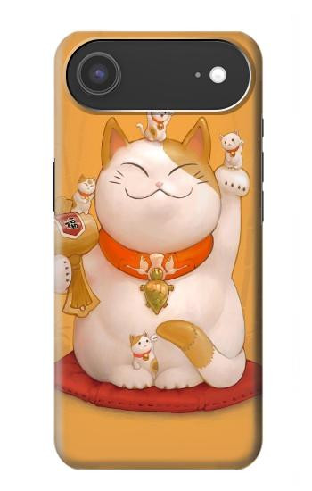 S1217 マネキネコ Maneki Neko Lucky Cat iPhone Air バックケース、フリップケース・カバー