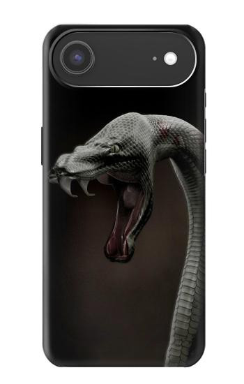 S1597 ブラックマンバ 毒蛇 Black Mamba Snake iPhone Air バックケース、フリップケース・カバー
