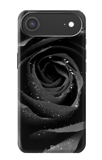 S1598 黒バラ Black Rose iPhone Air バックケース、フリップケース・カバー