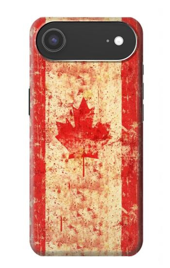 S1603 カナダの国旗ヴィンテージ Canada Flag Old Vintage iPhone Air バックケース、フリップケース・カバー