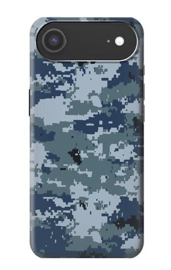 S2346 海軍迷彩グラフィック Navy Camo Camouflage Graphic iPhone Air バックケース、フリップケース・カバー