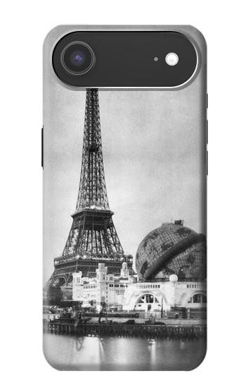 S2350 古いパリエッフェル塔 Old Paris Eiffel Tower iPhone Air バックケース、フリップケース・カバー