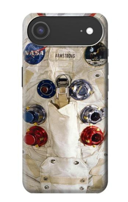 S2639 ニール・アームストロングホワイト宇宙飛行士の宇宙服 Neil Armstrong White Astronaut Space Suit iPhone Air バックケース、フリップケース・カバー