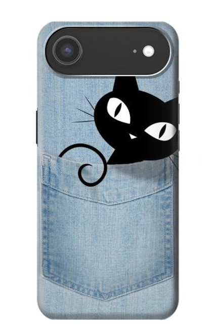 S2641 ポケット黒猫 Pocket Black Cat iPhone Air バックケース、フリップケース・カバー