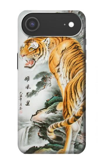 S2750 虎の絵画 Oriental Chinese Tiger Painting iPhone Air バックケース、フリップケース・カバー