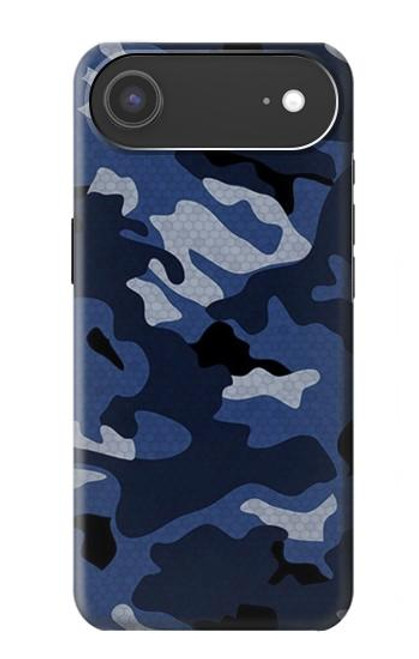 S2959 海軍迷彩 Navy Blue Camo Camouflage iPhone Air バックケース、フリップケース・カバー