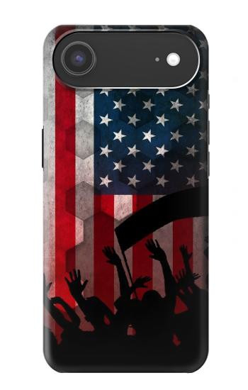 S2989 アメリカサッカー USA American Football Soccer Flag iPhone Air バックケース、フリップケース・カバー