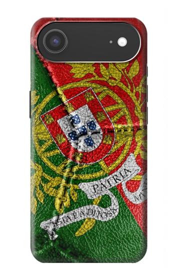 S3300 ポルトガルの旗ビンテージフットボールのグラフィック Portugal Flag Vintage Football Graphic iPhone Air バックケース、フリップケース・カバー