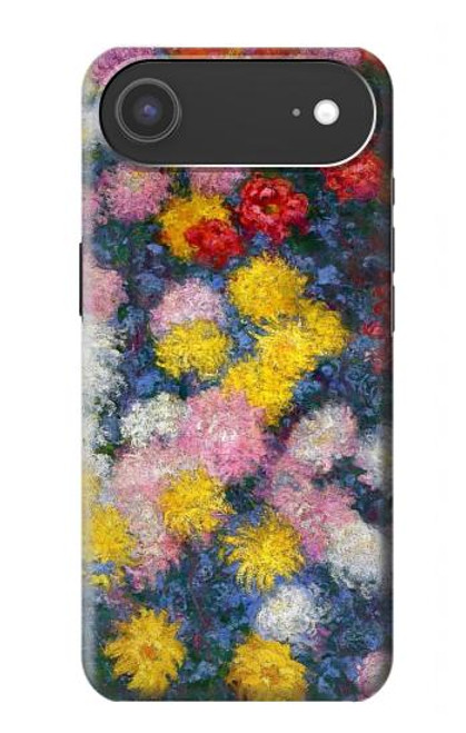 S3342 クロードモネ菊 Claude Monet Chrysanthemums iPhone Air バックケース、フリップケース・カバー