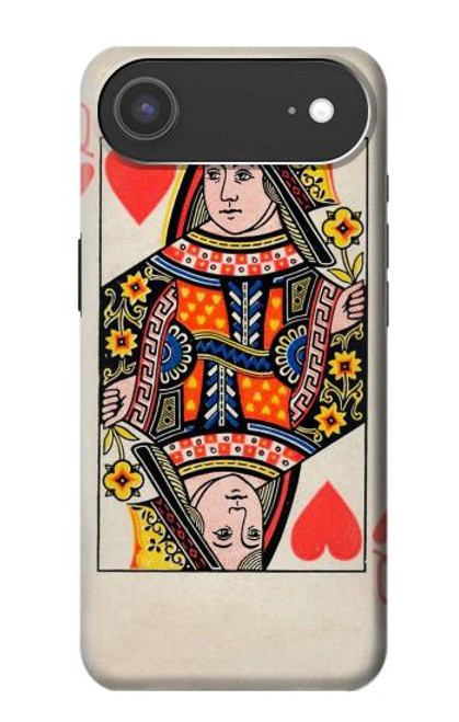 S3429 クイーンハートカード Queen Hearts Card iPhone Air バックケース、フリップケース・カバー S3429 クイーンハートカード Queen Hearts Card iPhone Air バックケース、フリップケース・カバー
