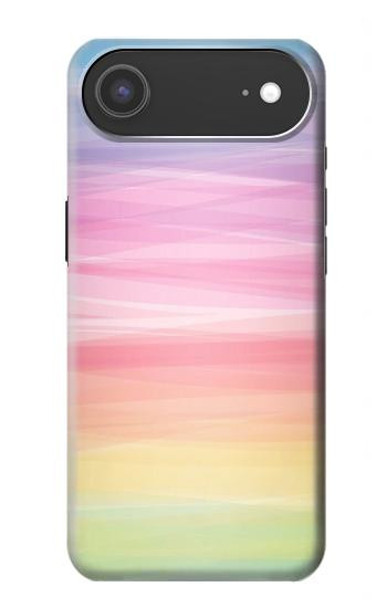 S3507 カラフルな虹 パステル Colorful Rainbow Pastel iPhone Air バックケース、フリップケース・カバー
