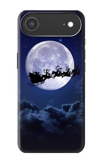 S3508 クリスマスサンタ Xmas Santa Moon iPhone Air バックケース、フリップケース・カバー