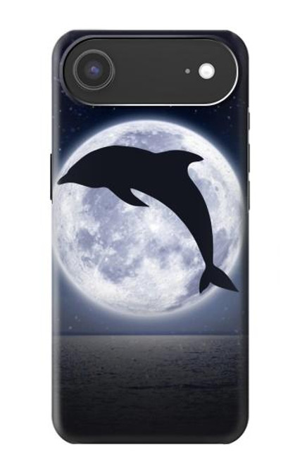 S3510 ドルフィン Dolphin Moon Night iPhone Air バックケース、フリップケース・カバー S3510 ドルフィン Dolphin Moon Night iPhone Air バックケース、フリップケース・カバー