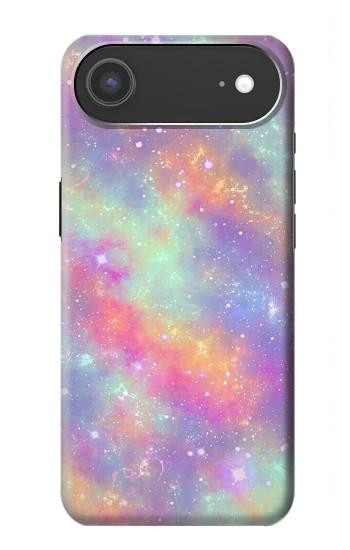 S3706 パステルレインボーギャラクシーピンクスカイ Pastel Rainbow Galaxy Pink Sky iPhone Air バックケース、フリップケース・カバー