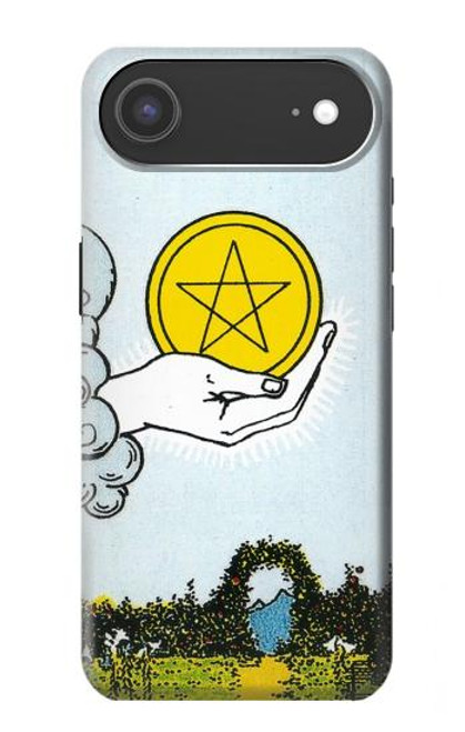 S3722 タロットカードペンタクルコインのエース Tarot Card Ace of Pentacles Coins iPhone Air バックケース、フリップケース・カバー S3722 タロットカードペンタクルコインのエース Tarot Card Ace of Pentacles Coins iPhone Air バックケース、フリップケース・カバー