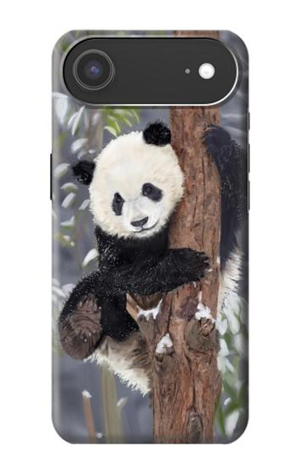 S3793 かわいい赤ちゃん雪パンダのペイント Cute Baby Panda Snow Painting iPhone Air バックケース、フリップケース・カバー S3793 かわいい赤ちゃん雪パンダのペイント Cute Baby Panda Snow Painting iPhone Air バックケース、フリップケース・カバー
