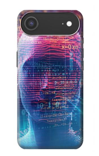 S3800 デジタル人顔 Digital Human Face iPhone Air バックケース、フリップケース・カバー