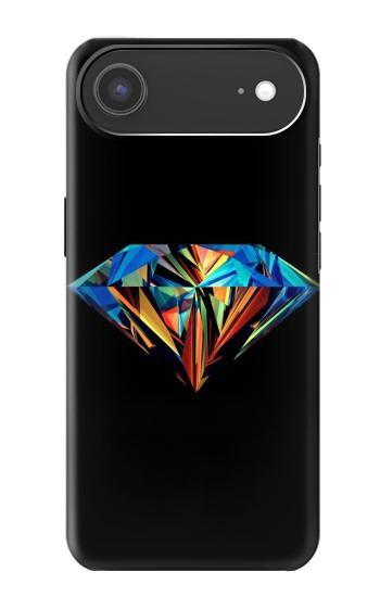 S3842 抽象的な カラフルな ダイヤモンド Abstract Colorful Diamond iPhone Air バックケース、フリップケース・カバー