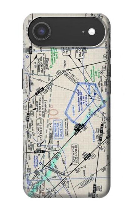 S3882 フライング エンルート チャート Flying Enroute Chart iPhone Air バックケース、フリップケース・カバー S3882 フライング エンルート チャート Flying Enroute Chart iPhone Air バックケース、フリップケース・カバー