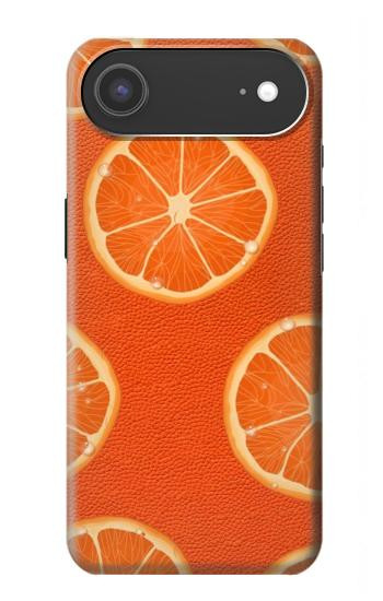 S3946 オレンジのシームレスなパターン Seamless Orange Pattern iPhone Air バックケース、フリップケース・カバー