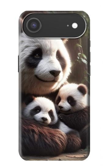 S4008 パンダの家族 Panda Family iPhone Air バックケース、フリップケース・カバー