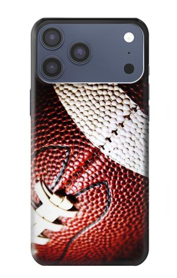 S0062 アメリカンフットボール American Football iPhone 17 Pro Max, 18 Pro Max バックケース、フリップケース・カバー