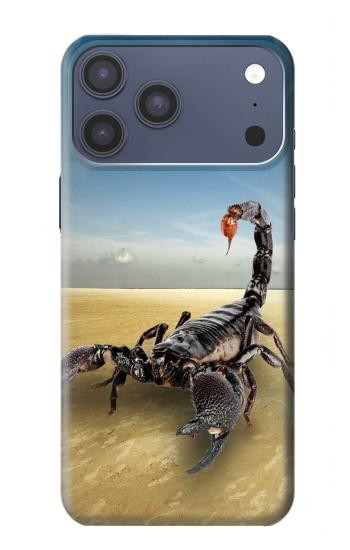 S0150 砂漠のサソリ Desert Scorpion iPhone 17 Pro Max, 18 Pro Max バックケース、フリップケース・カバー