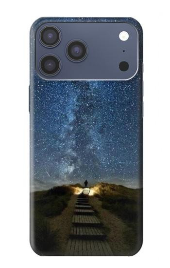 S0734 天国への階段アイスランド Stairway to Heaven Iceland iPhone 17 Pro Max, 18 Pro Max バックケース、フリップケース・カバー