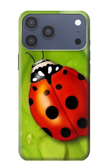 S0892 天道虫 Ladybug iPhone 17 Pro Max, 18 Pro Max バックケース、フリップケース・カバー