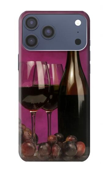 S0910 赤ワイン Red Wine iPhone 17 Pro Max, 18 Pro Max バックケース、フリップケース・カバー