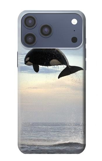 S1349 シャチ Killer whale Orca iPhone 17 Pro Max, 18 Pro Max バックケース、フリップケース・カバー
