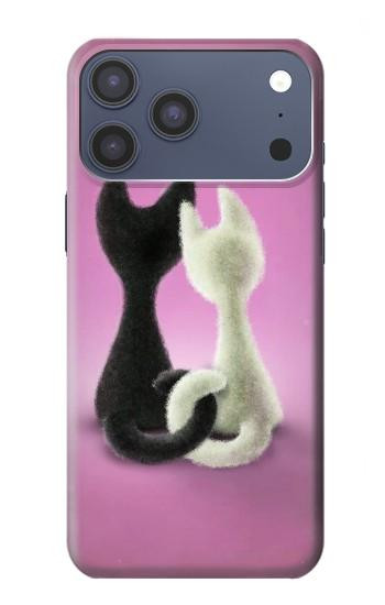 S1832 猫を愛します Love Cat iPhone 17 Pro Max, 18 Pro Max バックケース、フリップケース・カバー
