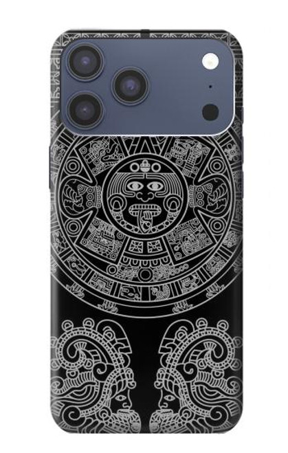 S1838 マヤパターン Mayan Pattern iPhone 17 Pro Max バックケース、フリップケース・カバー