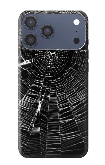 S2224 クモの巣 Spider Web iPhone 17 Pro Max バックケース、フリップケース・カバー