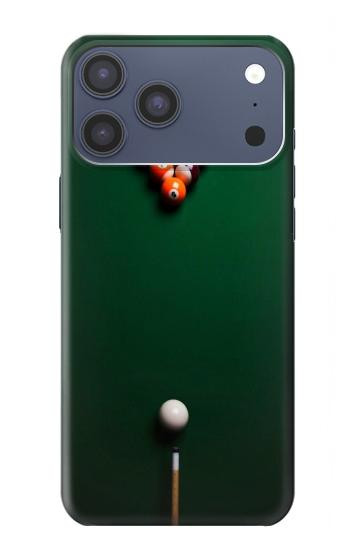 S2239 ビリヤードプール Billiard Pool iPhone 17 Pro Max, 18 Pro Max バックケース、フリップケース・カバー