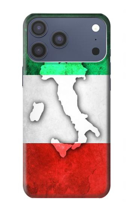 S2338 イタリアの国旗 Italy Flag iPhone 17 Pro Max バックケース、フリップケース・カバー