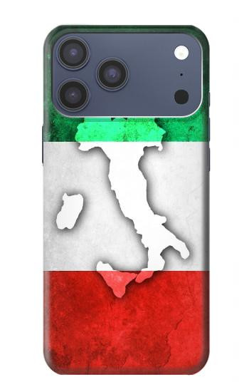 S2338 イタリアの国旗 Italy Flag iPhone 17 Pro Max, 18 Pro Max バックケース、フリップケース・カバー