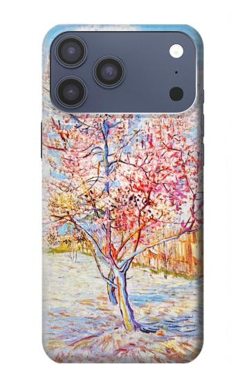 S2450 ブロッサムピンクピーチツリー フィンセント・ファン・ゴッホ Van Gogh Peach Tree Blossom iPhone 17 Pro Max バックケース、フリップケース・カバー